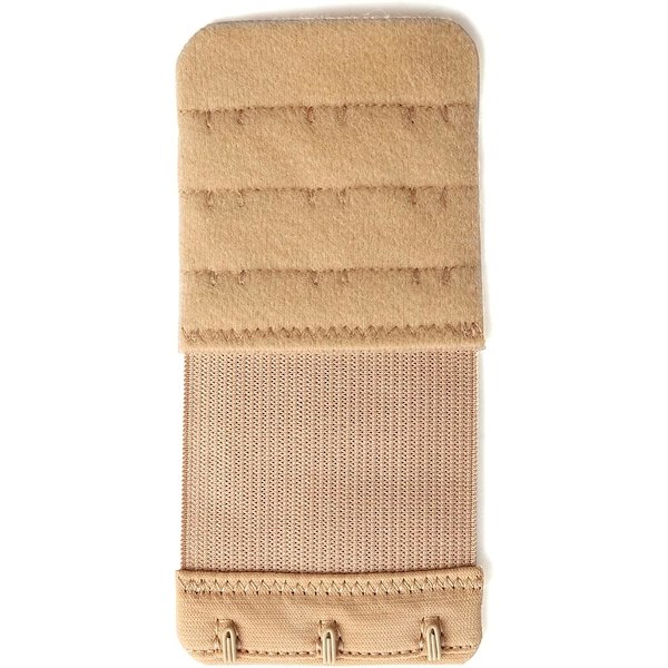 BH-förlängare 3 krokar elastisk stretchig BH-bandförlängning 3-pack