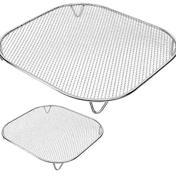 2-pakke sprøbrett i rustfritt stål for Ninja Crispi FN100 og Ninja Crispi Pro AS101, Ninja Crispi tilbehør