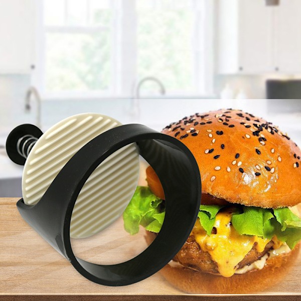 Manuell press Hamburger Multi-Purpose Gör-det-själv hamburgare Press Köttpress Multicolour