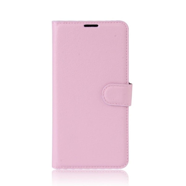 Samsung Xcover 4 Enfärgat skinn fodral - Ljus rosa Rosa
