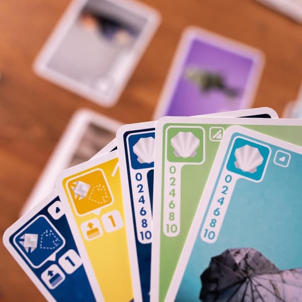 Havssalt Kortspel - Snabbt Strategispel med Havstema för Barn
