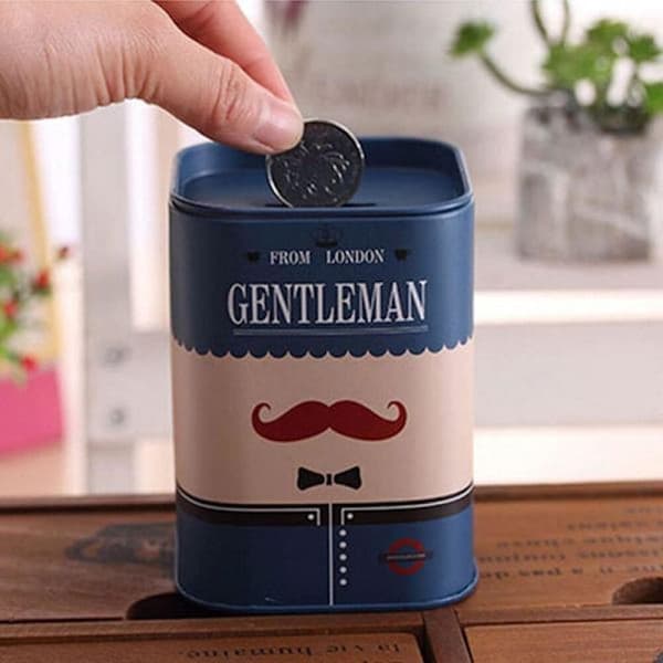 2 stk. Engangsbeholder i rustfritt stål for barberblader dispenser frisørsalong oppbevaring