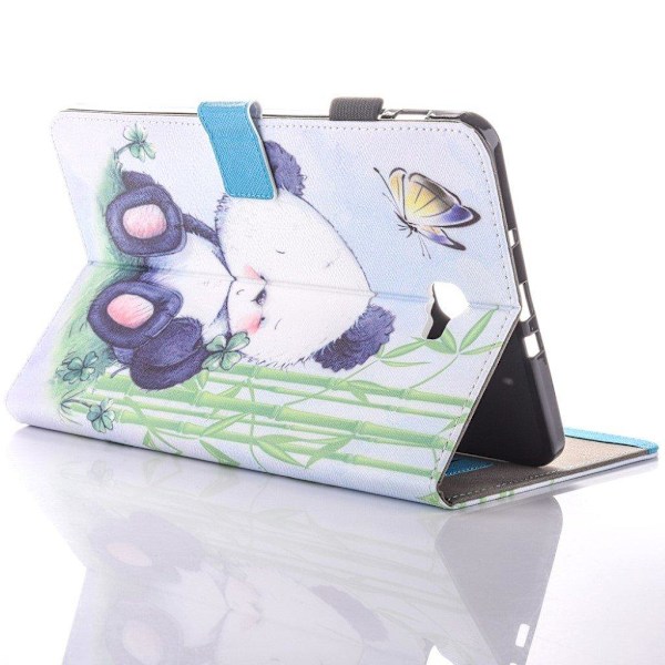 Samsung Galaxy Tab A 10.1 (2016) kortfack fodral - Söt panda multifärg