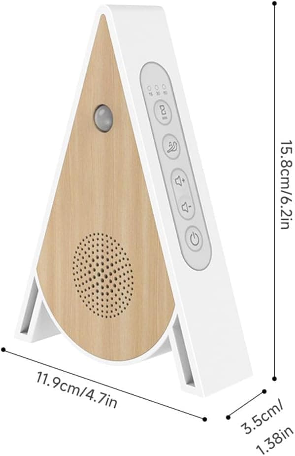Singing Bird Box, White Noise Nature Sound Box with Motion Sensor, Portable Bird Chirping Box Relaxation Tool with 15/30/60 Minute Timer