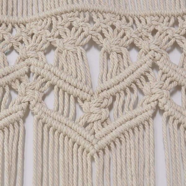 Macrame väggbonad - vävd gobeläng boho väggdekor