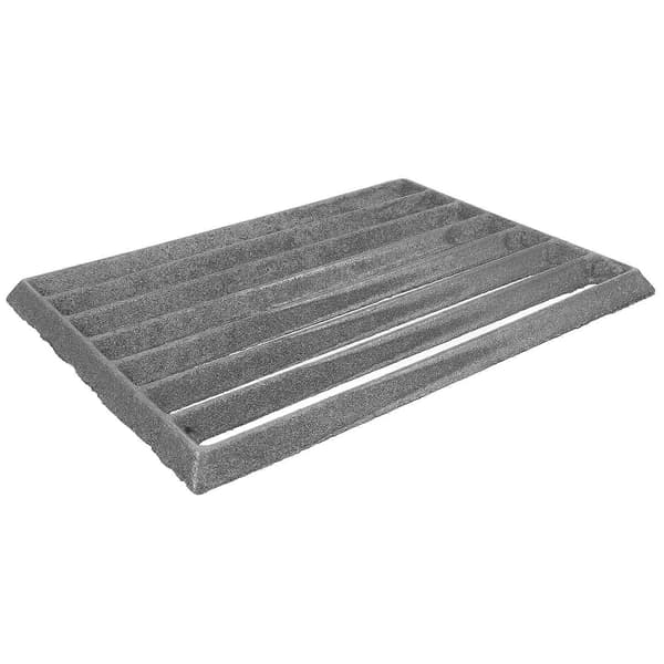BBQ Grill Grate Cast Iron Cooking Surface for Charcoal Grill Versatile Cooking 1pc Black Black 23.50X17.50X1.00CM