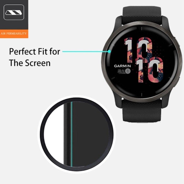 Garmin Venu 2 screen protector Transparent