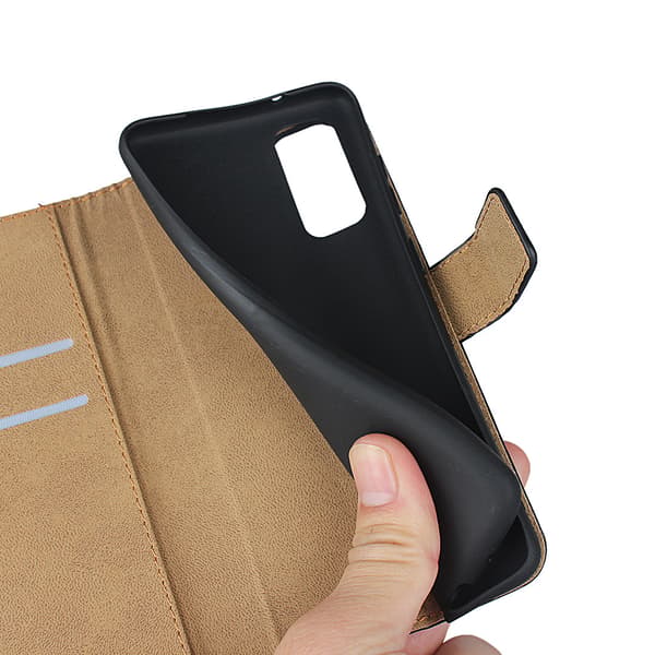 Samsung Galaxy A13 4G lommebokdeksel mobildeksel - VELG: ORANGE