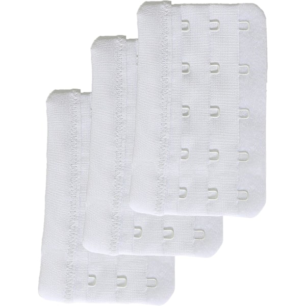 BH-förlängare för kvinnor 5 krokar Plus size BH-bandförlängare 3-pack