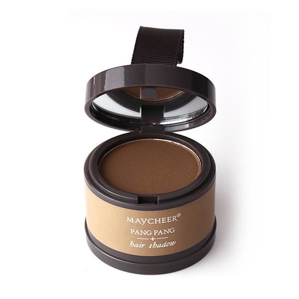 Hair Fluffy Thin Powder Pang Line Shadow Makeup Hair Concealer R light brown 4g Light coffee 4g