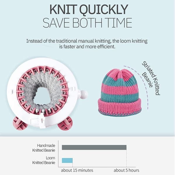 Knitting Machine 22-Gauge Intelligent Knitting Machine Rotating Double Knitting Machine