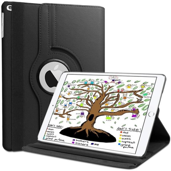 Läderfodral iPad 9,7⬝ (2017/2018) Roterande 360° - 11 Färger Grön Grön