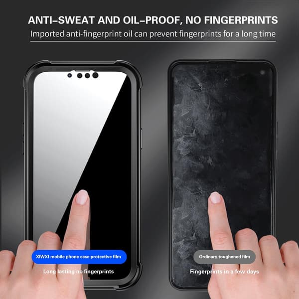 C4U® Shockproof Defence - iPhone 13 Pro Max - Iskunvaimentava kuori Musta Black iPhone 13 Pro Max (6.7)