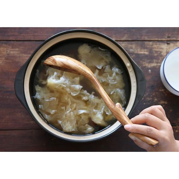 Träredskap i trä för kök, köksredskap i naturligt teakträ - Non-stick hård träspatel och träslevar