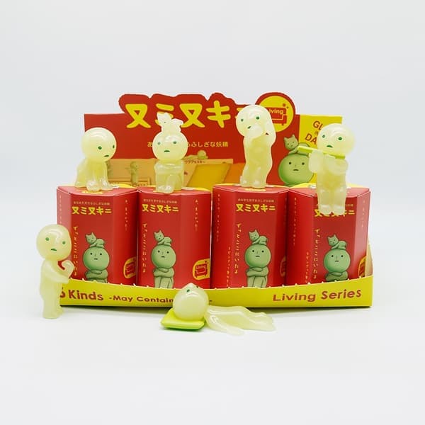 Selvlysende Blind Box Corner Series Bærende Liggende Engel Søt Tegneseriefigur Engel Pikachu