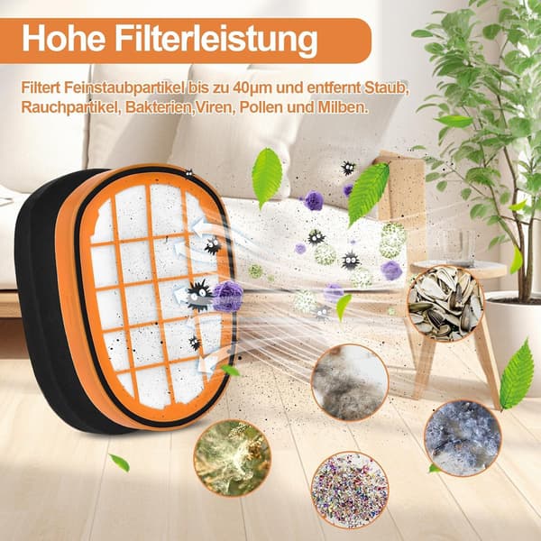 Erstatningsfiltre for Philips SpeedPro Max støvsuger