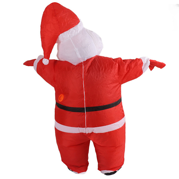 Uppblåsbar juldräkt rolig uppblåsbar jul festdocka kostym för 150‑190cm vuxen cosplay stort huvud tomte