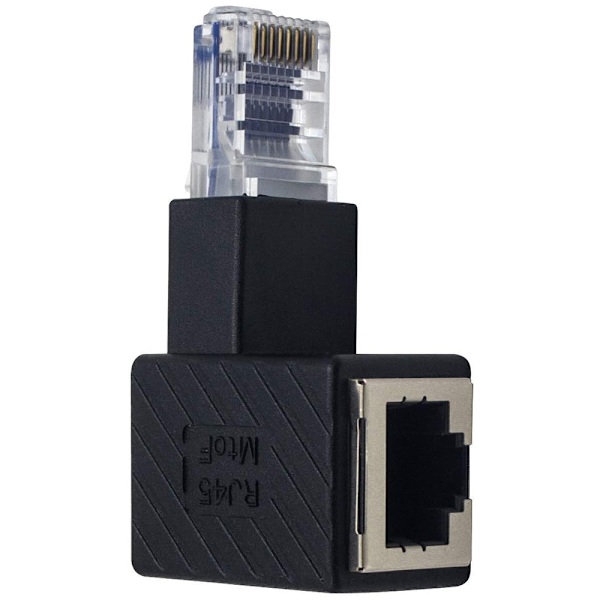 Adapter RJ45 hane till hona expansionsnätverkskontakt