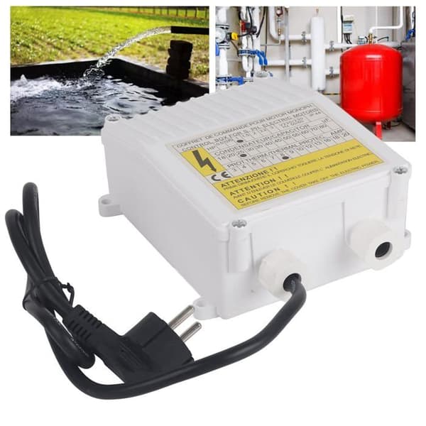 Pump Control Box - KCVV - 750W - Thermal Protection - Easy Installation - Submersible Pump