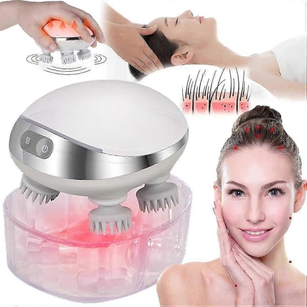 Smart hårbottenmassager med rött ljus, Smart hårbottenmassager för hårväxt
