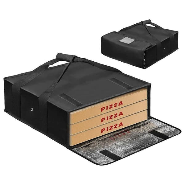 Pizza Värmepåse Behållare Pizzaförpackning Förvaring Pizza Leveransväska Isolerad