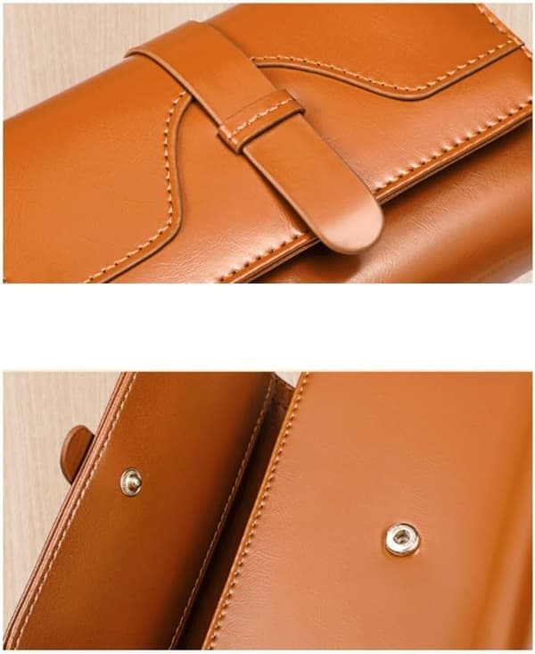 Business Wallets Women's Leather Wallets Card Holders Light Blocking Wallets Leather Wallets