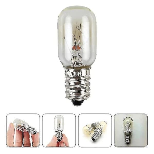 5-pack Refrigerator Bulb 15W Replacement 220-240V Sewing Machine Bulb Range Hood Bulb