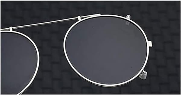Clip-on solbriller polariserede unisex til receptpligtige briller
