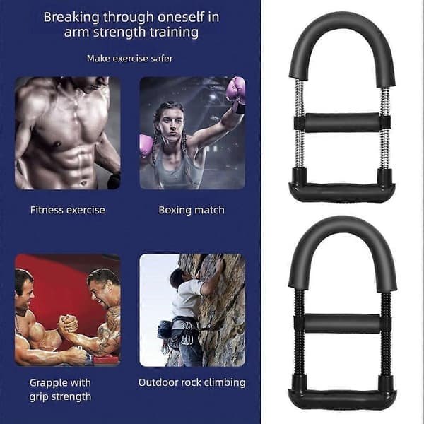 Grip Strengthener Improves Arm Muscle Strength, Rapidly Enhances Forearm and Wrist Strength, and Boosts Athletic Performance.