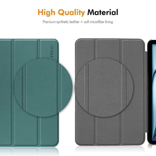 Til Xiaomi Pad 7 Pro/Xiaomi Pad 7 Tri-fold Stand Beskyttende PU Læder+PC Tablet Etui - Lilla