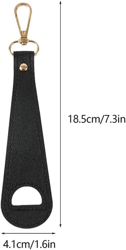 2 stk lær bærbar golf baseballcaps klips multifunksjonell hattklips for reise fotturer utendørsaktiviteter hattrem