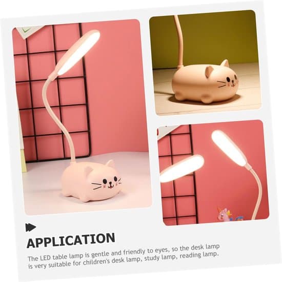 Table lamp - LED table lamp - reading lamp - study lamp - desk lamp - night light - foldable lamp - USB rechargeable - 400 mAh - 1 setting