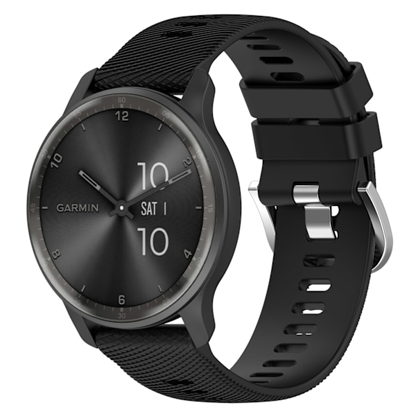 Klockarmband Garmin Forerunner 265/265 Music/255/255Music/Venu 2/Vivoactive 4 Garmin Forerunner 265 / 265 Music / 255 / Mörkgrå 22 mm Mørkegrå 22 mm