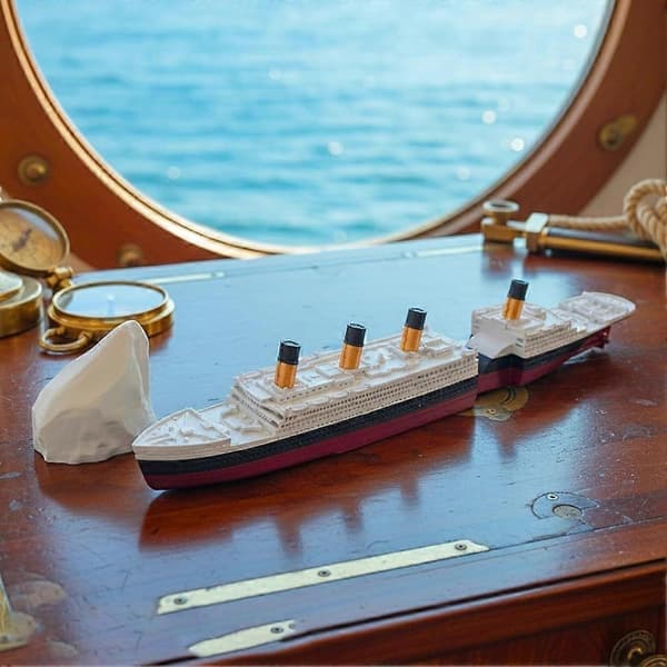 Realistisk Split Titanic Badelegetøj og Poollegetøj, Titanic Top, Historisk Nøjagtig Brækbar Titanic Båd