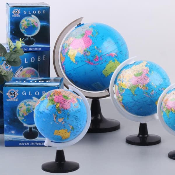 360-graders roterende studentglobus Geografi Pedagogisk Barn Stor