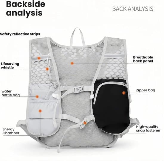 Running Vest with Bottle Holder - Lightweight Hydration Pack - Includes 2-Liter Hydration Bladder - Suitable for Women - Reflective Running Vest