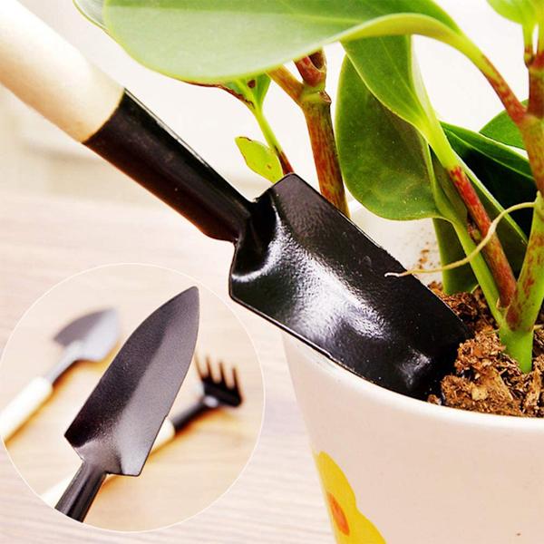 15 delar suckulenta växter verktyg, Mini trädgård handverktyg set Omplantering verktyg Plantering trädgårdsarbete verktyg set för inomhus miniatyr fe trädgård växt