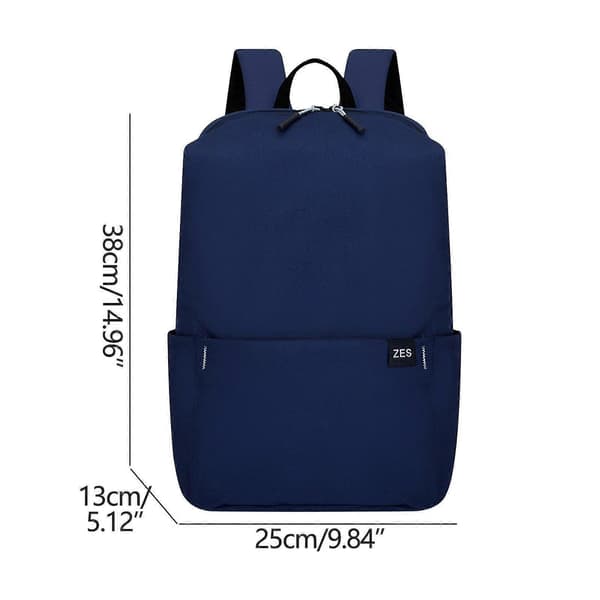 Lett Barnesekk GAO0926 - 10L, 20cm x 25cm, Blå