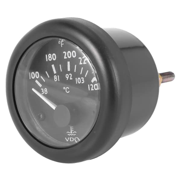 Vdo Vanntemperaturmåler Elektromagnetisk Vanntemperaturmåler 38-120c/100-250f 24v Hy