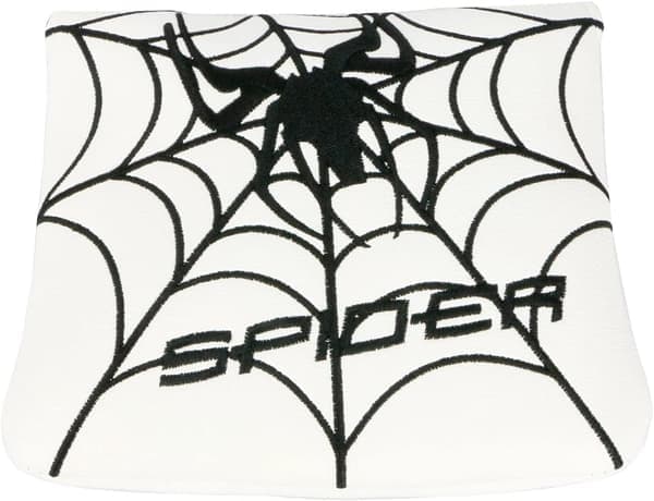 Firkantet køllehodebeskyttelse for putter, golfhodebeskyttelse for TaylorMade Spider A4-WELLNGS A4/NT Spider broderi puttertrekk Mallet golfkøllehodebeskyttelse