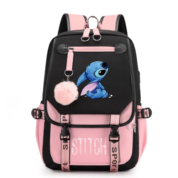 Stitch Ryggsäck vattentät skolväska för barn 2