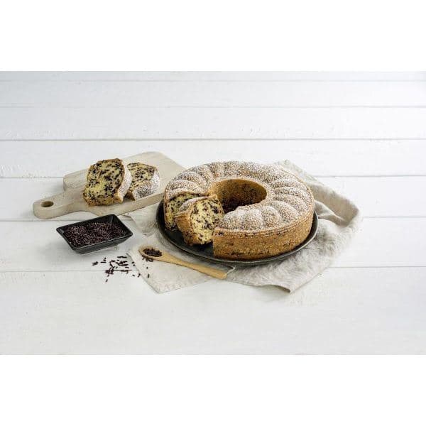 Black Metal Springform Pan and Cake Tin, Removable 24 cm Double Steel Bottom Pan with Teflon Non-Stick Coating