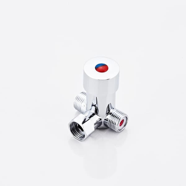 G1/2 Hot Cold Water Mixing Valve Brass Thermostatic Temperature Control Mixer Valve Kit for Automatic Touchless Sensor Faucet