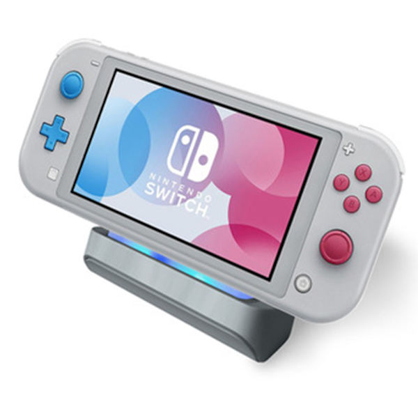 Switch Lite laddningsställ Mini laddningsdisplay Dock Station Holder Tillbehör med USB Type C-port för Switch/Switch Lite bärbart spelsystem