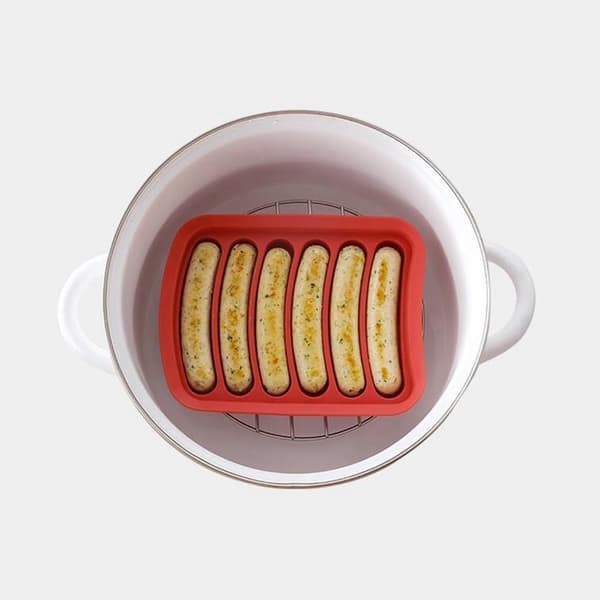 6-in-1 Sausage Maker, DIY Mold Making, Hot Dog & Ham Silicone Mold, Food Processor, Kitchen Equipment, Easy Installation