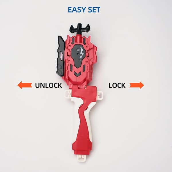 2-pack String Launcher och Grip Battling Burst Launcher Vänster/Höger Spin Endast kompatibel med