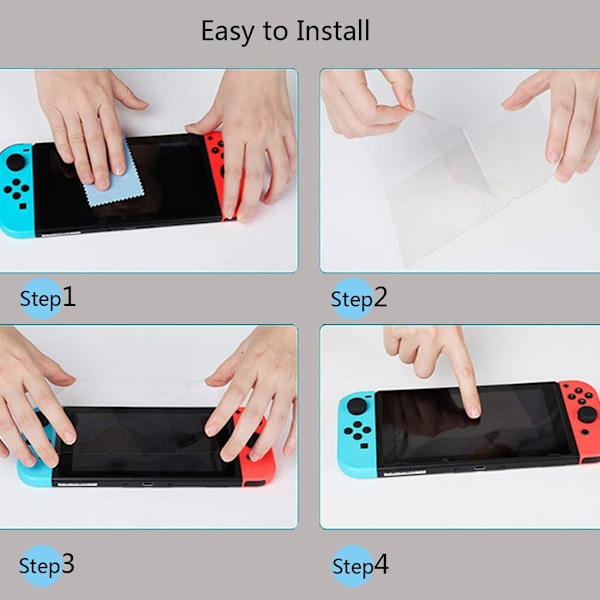 Skärmskydd för Nintendo Switch OLED Härdat glas
