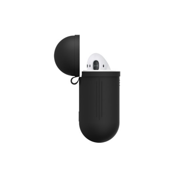 Airpod Silikonfodral Flera Färger Svart 8-Pack Svart 8-Pack