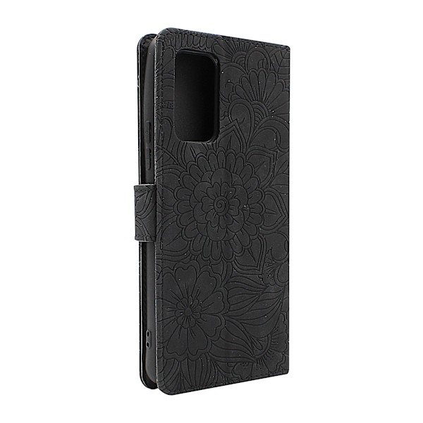 Flower Standcase Wallet Samsung Galaxy A53 5G (A536B) Grå Grå
