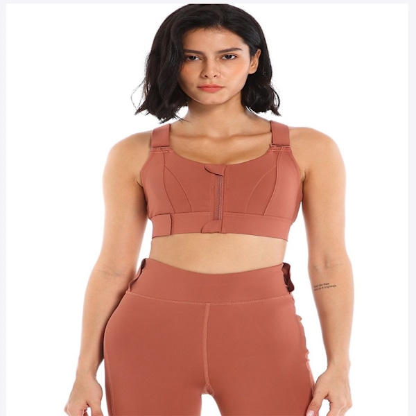 Sport-BH Push-Up Väst BRICK RED M Brick red M Blue M